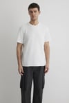 Pamuk Karışımlı Bisiklet Yaka Basic Erkek T Shirt 0610277-70054 EKRU