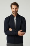 Pamuk Karışımlı Regular Fit Dik Yaka Erkek Hırka 5901223 LACİVERT
