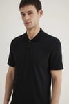Pamuk Karışımlı Regular Fit Düğmeli Erkek Polo Yaka T Shirt 0611837-900 SİYAH