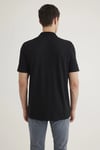 Pamuk Karışımlı Regular Fit Düğmeli Erkek Polo Yaka T Shirt 0611837-900 SİYAH