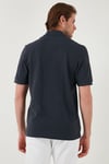 Pamuk Regular Fit Düğmeli 2'li Paket Erkek Polo Yaka T Shirt 5902127S2 Antrasit-Antrasit