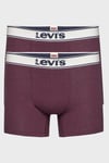 Pamuklu 2 Pack Erkek Boxer 37149-0401 BORDO