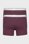 Pamuklu 2 Pack Erkek Boxer 37149-0401 BORDO