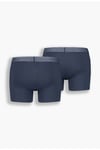 Pamuklu 2 Pack Erkek Boxer 37149-0628 LACİVERT
