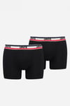 Pamuklu 2 Pack Erkek Boxer 37149-0804 SİYAH