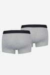 Pamuklu 2 Pack Erkek Boxer 37149-0828 GRİ