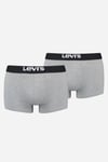 Pamuklu 2 Pack Erkek Boxer 37149-0828 GRİ