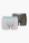 Pamuklu 2 Pack Erkek Boxer 37149-0845 GRİ-HAKİ