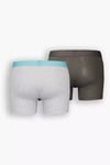 Pamuklu 2 Pack Erkek Boxer 37149-0845 GRİ-HAKİ