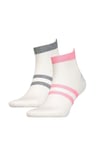 Pamuklu 2 Pack Erkek Çorap 37157-0950 PEMBE-GRİ