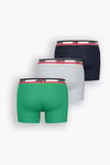 Pamuklu 3 Pack Erkek Boxer 37149-0846 Lacivert-Gri-Yeşil