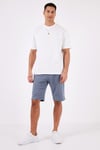 Pamuklu Belden Bağlamalı Cepli Regular Fit Erkek Short 5908042 KOYU MAVİ
