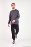 Pamuklu Bisiklet Yaka Basic Erkek Sweat 59050742 ANTRASİT