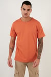 Pamuklu Bisiklet Yaka Basic Erkek T Shirt 59020001 Tarçın