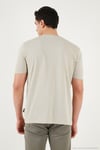 Pamuklu Bisiklet Yaka Basic Erkek T Shirt 59020001 TAŞ