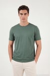 Pamuklu Bisiklet Yaka Basic Erkek T Shirt 59020001 NEFTİ