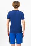 Pamuklu Bisiklet Yaka Erkek T Shirt BNTM20446 LACİVERT