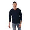 Pamuklu Bisiklet Yaka Normal Kalıp Basic Erkek Sweat 5905073 LACİVERT