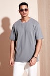 Pamuklu Bisiklet Yaka Regular Fit Basic Erkek T Shirt 5902731 AÇIK HAKİ
