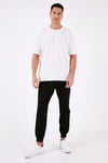 Pamuklu Bisiklet Yaka Regular Fit Basic Erkek T Shirt 5902731 EKRU