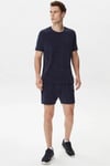 Pamuklu Bisiklet Yaka Standart Fit Erkek T Shirt V35004T 4NV LACİVERT