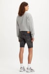 Pamuklu Cepli Slim Fit Kot Erkek Short A7731-0001 KOYU GRİ