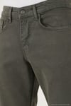 Pamuklu Comfort Fit Normal Bel Boru Paça Jeans Erkek Kot Pantolon 4412C19TEXAS HAKİ