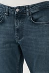Pamuklu Comfort Fit Normal Bel Boru Paça Jeans Erkek Kot Pantolon 4412C02TEXAS MAVİ