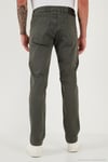 Pamuklu Comfort Fit Normal Bel Boru Paça Jeans Erkek Kot Pantolon 4412C19TEXAS HAKİ