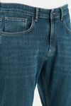 Pamuklu Comfort Fit Normal Bel Jeans Erkek Kot Pantolon 4400C52TEXAS YEŞİL-MAVİ