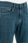 Pamuklu Comfort Fit Normal Bel Jeans Erkek Kot Pantolon 4400C52TEXAS YEŞİL-MAVİ