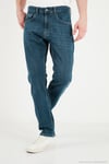 Pamuklu Comfort Fit Normal Bel Jeans Erkek Kot Pantolon 4400C52TEXAS YEŞİL-MAVİ