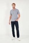 Pamuklu Comfort Fit Normal Bel Jeans Erkek Kot Pantolon 4412C54TEXAS KOYU LACIVERT