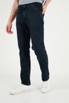 Pamuklu Comfort Fit Normal Bel Jeans Erkek Kot Pantolon 4412C54TEXAS KOYU LACIVERT