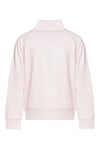 Pamuklu Dik Yaka Fermuarlı Kız Çocuk Sweat 921136-9877 PEMBE