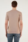 Pamuklu Düğme Detaylı Regular Fit V Yaka 3'lü Paket Erkek T Shirt 5902122S3 Antrasit-Taş-Siyah