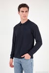 Pamuklu Düğmeli Erkek Polo Yaka Sweat 5905838 LACİVERT