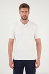 Pamuklu Kısa Kollu Düğmeli Erkek Polo T Shirt 5904051 EKRU
