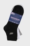 Pamuklu Logolu 3 Pack Kadın Çorap S2520319-3474 SİYAH-BEYAZ-GRİ