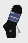 Pamuklu Logolu 3 Pack Kadın Çorap S2520319-3474 SİYAH-BEYAZ-GRİ