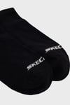 Pamuklu Logolu 3 Pack Unisex Çorap S2520315-3817 SİYAH