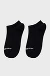 Pamuklu Logolu 3 Pack Unisex Çorap S2520315-3817 SİYAH