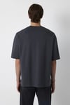 Pamuklu Logolu Bisiklet Yaka Erkek T Shirt 0620178-70087 ANTRASİT