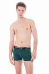 Pamuklu Logolu Erkek Boxer JFBTORA01 YEŞİL