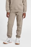 Pamuklu Logolu Loose Fit Elastik Paça Unisex Çocuk Eşofman Altı 232951-8398 KOYU HAKİ