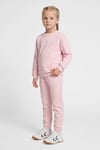 Pamuklu Logolu Loose Fit Elastik Paça Unisex Çocuk Eşofman Altı 232951-3333 AÇIK PEMBE