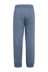 Pamuklu Logolu Loose Fit Elastik Paça Unisex Çocuk Eşofman Altı 232951-2828 MAVİ