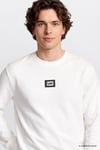 Pamuklu Logolu Regular Fit Bisiklet Yaka Erkek Sweat L2620075 102 BEYAZ
