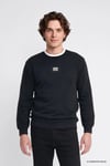 Pamuklu Logolu Regular Fit Bisiklet Yaka Erkek Sweat L2620075 001 SİYAH