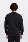 Pamuklu Logolu Regular Fit Bisiklet Yaka Erkek Sweat L2620075 001 SİYAH